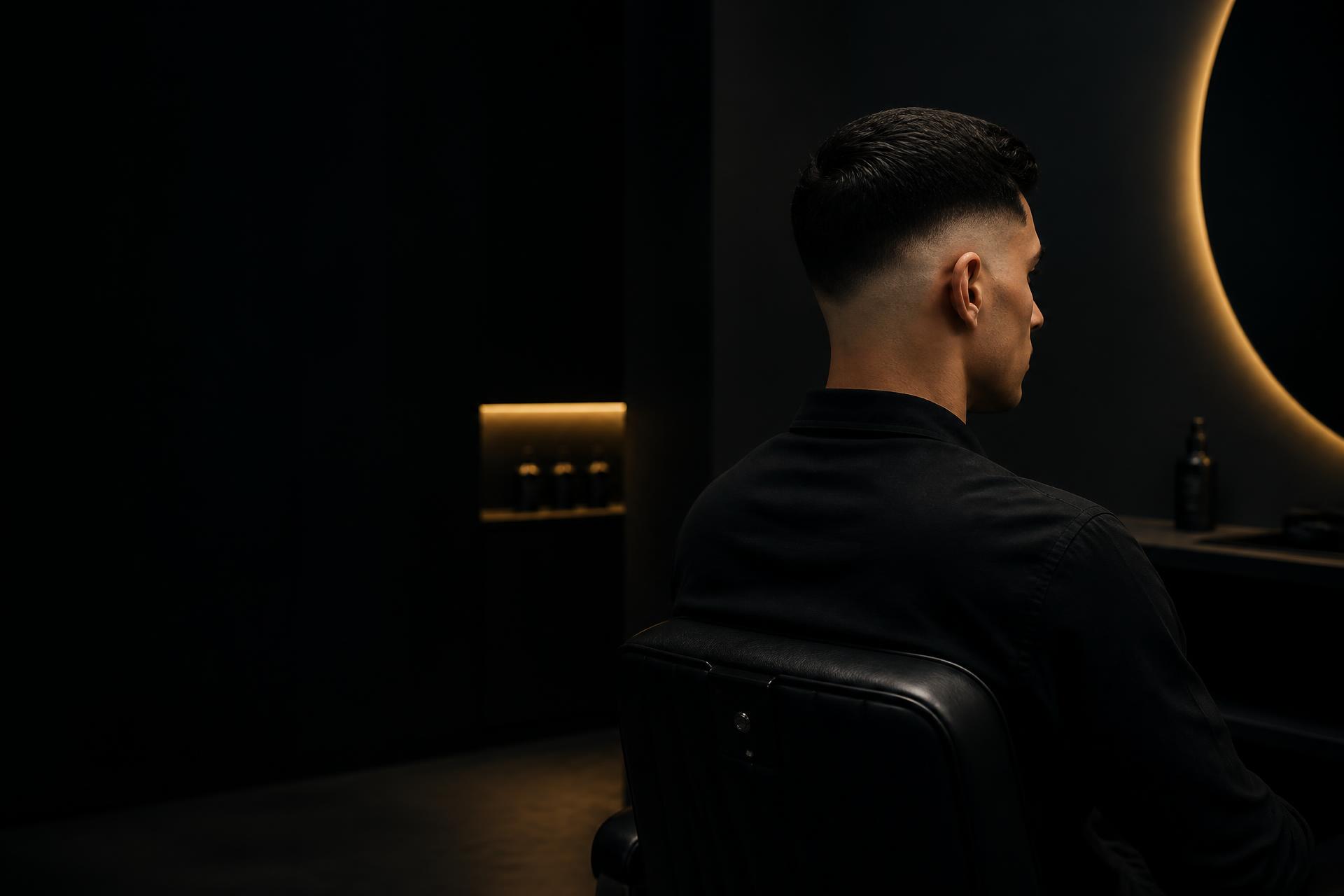 A fresh fade finished in the VSN CUTZ studio